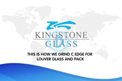 KINGSTONE LOUVER GLASS POLISHEING LINE