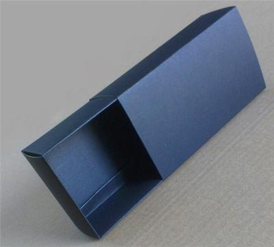 China Slide Open Box for Wallet Packaging Drawer Box for sale