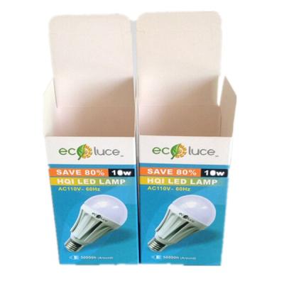 China Recyclable LED Lighting Paper Box Tuck Top Packaging Box for sale