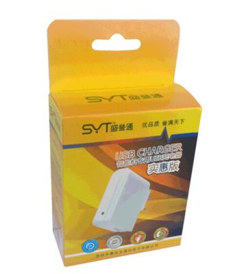 China Tuck In Box for USB Charge Hanging Paper Box for sale