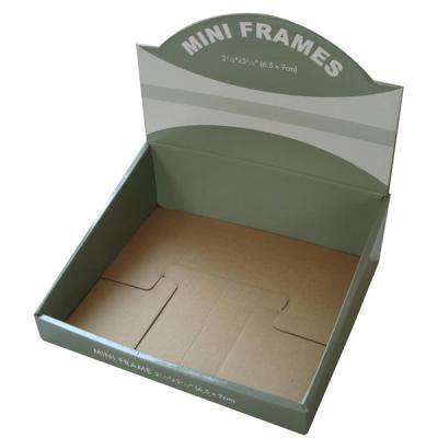 China Perforated Counter Display Box for Promotion for Pet's Food Bags for sale