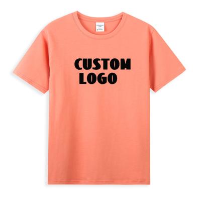 China Breathable High quality 100% Cotton 210 gsm Comfortable Casual Fashion Women's T-shirt Customized Logo Plain t-shirts For Printing for sale