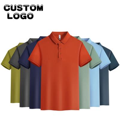 China Breathable Wholesale Classical Men's Polo Shirts High Quality Custom Screen Print Logo Polo T Shirt for Unisex for sale