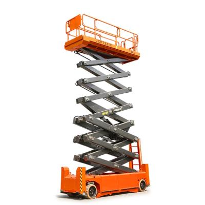 China Guaranteed Quality Mobile Push Scissor Lift Proper Price Manufacturer Te koop