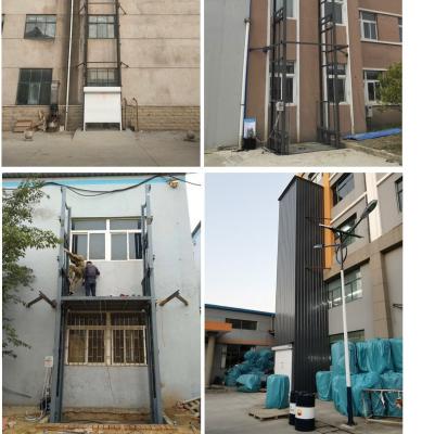 China Factory Sale Hydraulic Cargo Lift Platform Freight Elevator à venda