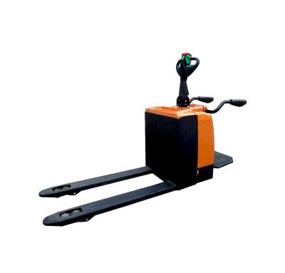 China Hot Selling Electric Stand On Riding Pallet Truck Forklift Wholesale For Sales en venta