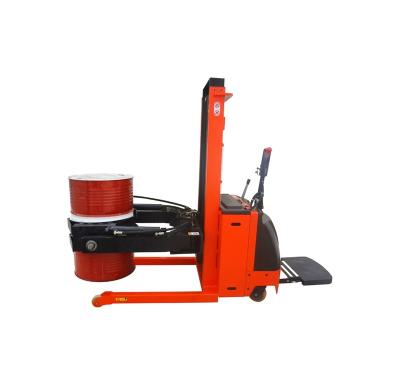 China Special Design Hydraulic Drum Stacker Electric Oil Drum Stacker Forklift Trucks for sale