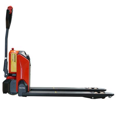 中国 Guaranteed Quality Powered Pallet Truck Proper Price Semi Electric Cargo Truck Forklift 販売のため