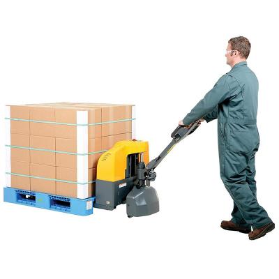 Cina Proper Price Powered Pallet Truck Semi Electric Pallet Truck Sale Forklift in vendita