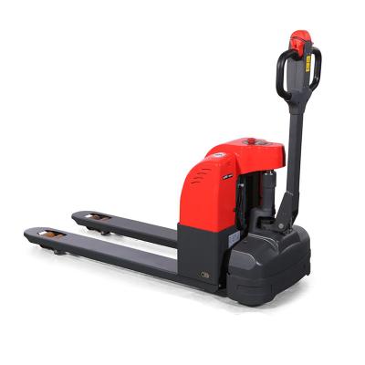 China Superior Quality Powered Pallet Truck Forklift Semi Electric Pallet Truck à venda