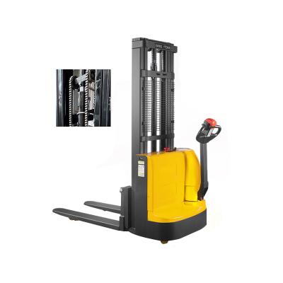 Cina High Quality Electric Walkie Stacker Forklift  For Sale in vendita