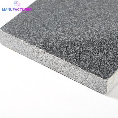 China Traditional Chinese Nature Stone Black Gray Granite Tile Ash Gray Granite for sale