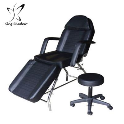 China Strength Fashion Spa Strong Bearing Cosmetic Facial Massage Chairs Massage Table Wholesale Lash Bed For Tattoo for sale