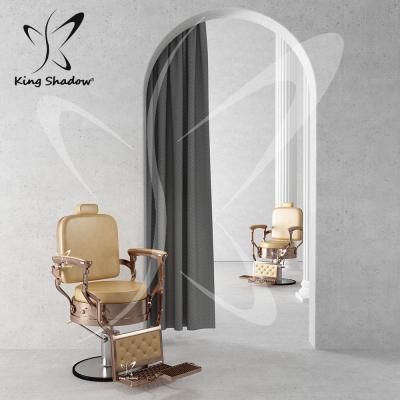 China Across New Barber Chair Furniture Metal Barber Chair Silla Hydraulic Extended Barber Chairs for sale