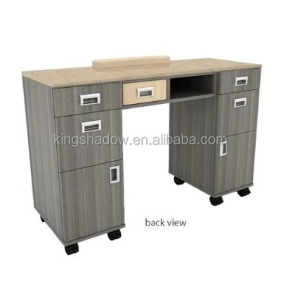 China Modern cheap nail table fan nail table salon equipment manicure table for cheap sale for sale