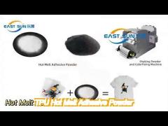 high elasticity heat transfer adhesive powder dtf tpu