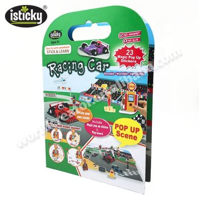 China Stickers are removable car scene removable 3D sticker for children for sale