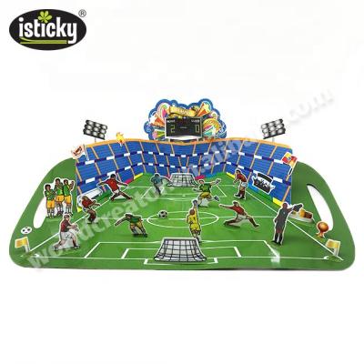 China The stickers are removable football party pop colorful custom kids sticker book rising for sale