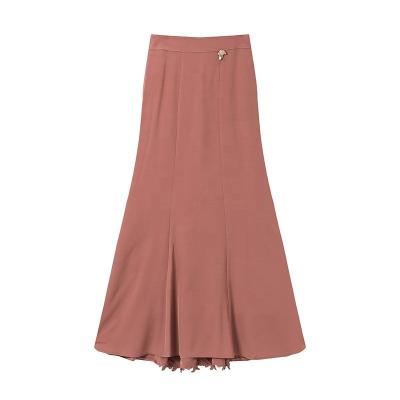 China MAEDHROS Breathable Special Cut Flowers Ladies Skirt Luxury Asymmetrical Women Skirt Elegant High-waist Skirt Evening Party for sale