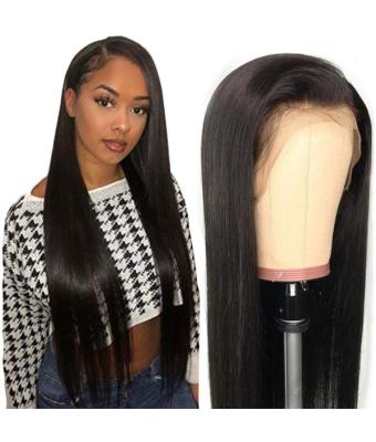 China 4X4 Hd Straight Sheer Swiss Lace Closure Frontal Hair,Natural Weave Deep Wave 3 Bundles With Closure for sale