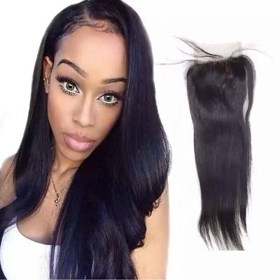 China Cheap Straight Swiss Hd Lace Closure Brazilian Human Hair Closure,Brazilian Hair Weave Bundles With Beica Closure for sale