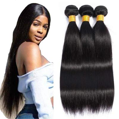 China St Hot Sell Straight Brazilian Hair Bundles Hair Weft , Natural Hair Extension for sale