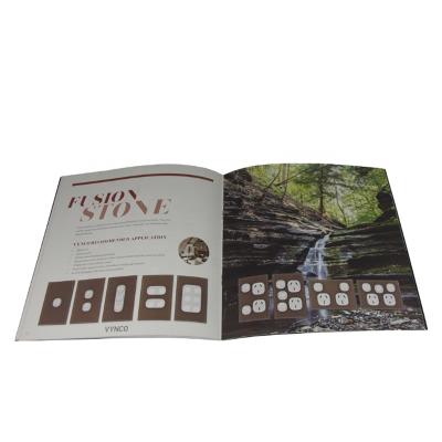 China paper & High Quality Custom Cardboard Brochure Printing for sale