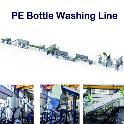 China HDPE Plastic Washing Recycling Machine Waste Bottle Recycling Machine 200kw for sale