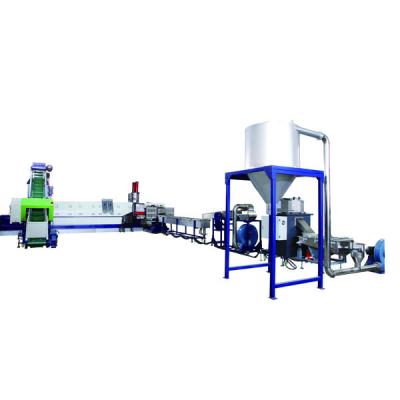 China Sj Series Single Screw Extruder 300kg/Hr Two Stage Recycling Machine For Pelletizing for sale