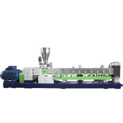 China Co Rotating Twin Screw Extruder Plastic Pelletizing Line For Compounding And Modifying for sale