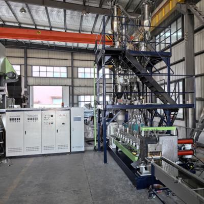 China Electrical Twin Screw Extruder Machine Low Noise Compounding Extruder Machine for sale