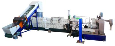 China 250kg/Hr - 300kg/Hr Single Screw Extruder Granulator For Plastic Recycling for sale