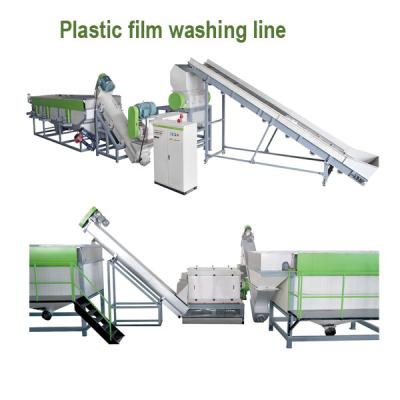 China 2000kg/S Plastic Film Washing Machine Grad 95 / 98 Ldpe Film Recycling Line for sale