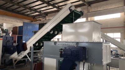 China Single Screw Plastic Pelletizing Recycling Machine PA Film Plastic Granulator Machine for sale