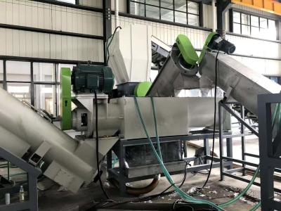 China 2000kg/Hr Pe Film Plastic Washing Recycling Machine Customerized for sale