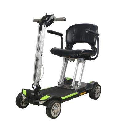 China Travel 4 Wheels Elderly Folding Mobility Scooter Disabled Handicapped For Seniors for sale