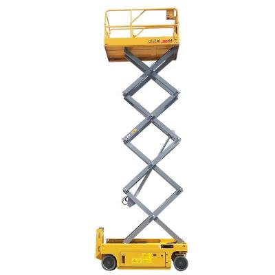 China Hotels 6m 8m 11m 12m 13m 14m Hydraulic Electric Movable Scissor Lift Platform Aerial Work Self-propelled Scissor Lifts for sale