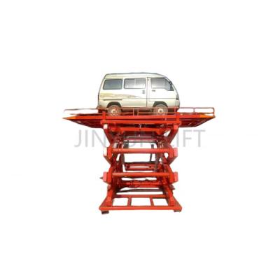 China Hotels Material Handling Equipment Stationary  Lift Scissor Car Hydraulic Jack Scissor Lift With Ce for sale