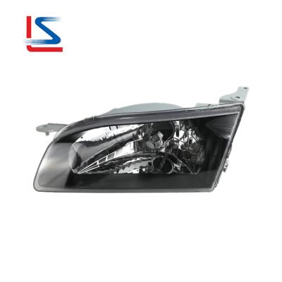 China Auto HEAD lamp for TOYOTA COROLLA 1998 R 81110-1E460 L CRYSTAL BLACK headlight 81150-1E330 212-1181 LS-TL-029-1 for sale