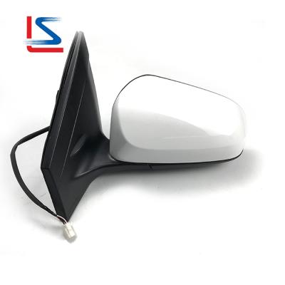 China ELECTRIC ADJUST wholesale auto side mirrors TO YARIS 2014 3 LINES rear view mirrors for sale