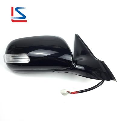 China FOLDABLE AND TURN ELECTRIC LIGHTWEIGHT Auto Mirror For REIZ BRAND 2006 Mirror 7 Powerlines With Light 87910-0P010 - C0 87940-09010-C0 Car Foldable And Turn Mirrors for sale