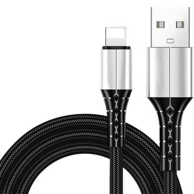 China MP3/MP4 Player Hihg Quality 0.3M/1M/1.5M Nylon Braided Fast Charging Cable For Type-C Micro USB Data USB Iphone Cable for sale