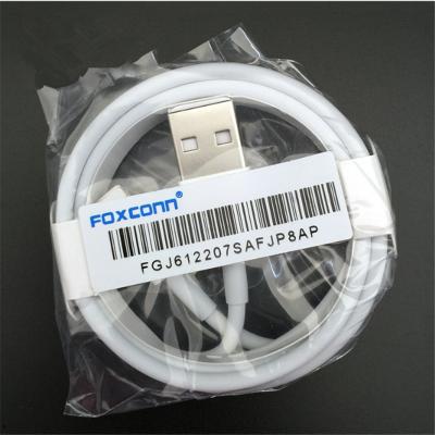 China Original quality USB cable for iphone apple foxconn cable phone charger charging original pack 1M usb data cable for sale