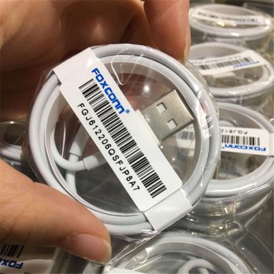 China Original Cable for iPhone Wholesale USB Data Cable Charger Data Charging USB for iPhone X Charger Cable from Box for sale