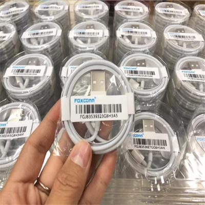 China Original quality Foxconn cable OEM charging 3FT 8IC E75 chip lightn usb cable for iphone X mas/X/8/7/6 for sale