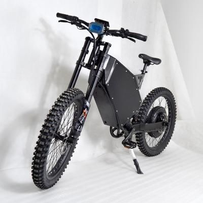 China Long Range 72v 70Ah Big Lithium Battery Dirt Steel Electric Bike 72v 15000w Mountain Full Suspension Electric Ebike for sale