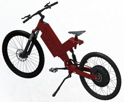 China QUEENE 26*4.0 fat tire steel beach cruiser ebike low step by electric bike electric moped with pedals for sale