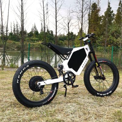 China 5000w 72v full steel suspension electric snow bike with new torque sensor 26*4.0 fat tire electric motorcycle for sale