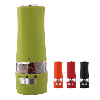 China Sustainable Kitchen Electric Salt Pepper Grinder And Pepper Mill Cooking Salt Mill for sale