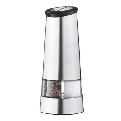 China Sustainable Adjustable Kitchen Stainless Steel Electric Salt Pepper Grinder and Pepper Grinder for sale